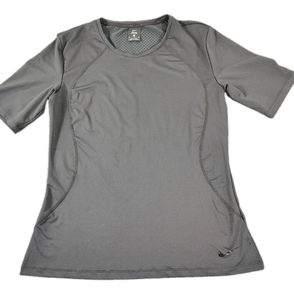 Nike Pro Hypercool Shirt Women's XL Black Lightweight Quick Dry Performance EUC